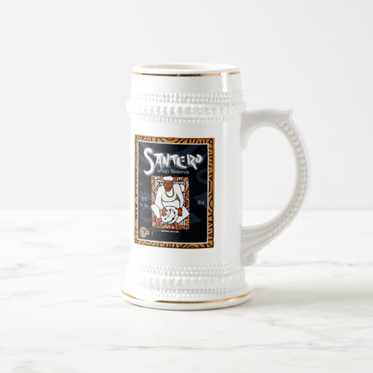 Santero Cubano Beer Stein Bierpul (Rechts)