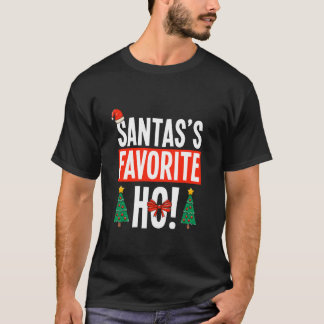 Sante's favoriete grap deze kerst t-shirt