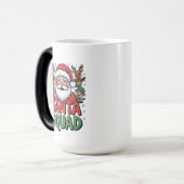 Sante's Slechte Invloed (Grappige Sinterklaas Squa Magische Mok (Voorkant links)