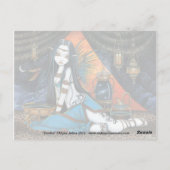 Santha Celestial Tribal Sage Fairy Angel Poscard Briefkaart (Achterkant)