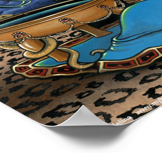 Santha Celestial Tribal Sage Fairy Angel Poster (Hoek)