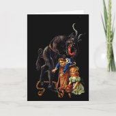 Santi Claus Tees Greetings From Ss Vom Krampus  Kaart (Voorkant)
