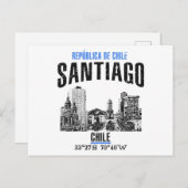 Santiago Briefkaart (Voorkant / Achterkant)