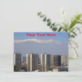  Santiago, Chileense kaart (Staand voorkant)