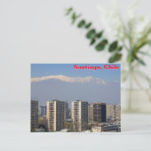 Santiago, Chili Briefkaart (Staand voorkant)