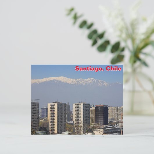 Santiago, Chili Briefkaart (Staand voorkant)