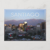 Santiago - Chili Briefkaart (Voorkant)