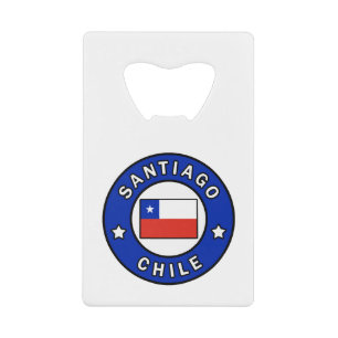 Santiago Chili Creditkaart Flessenopener