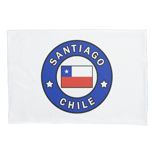 Santiago Chili Kussensloop (Voorkant)