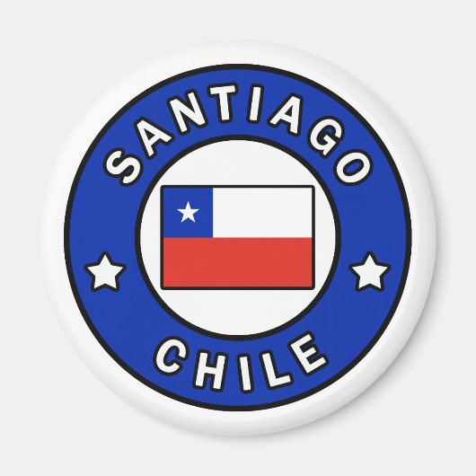 Santiago Chili Magneet (Voorkant)