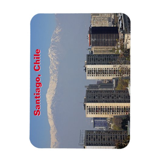 Santiago, Chili Magneet (Verticaal)