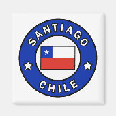 Santiago Chili Magneet (Voorkant)