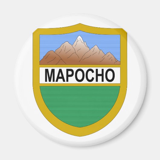 Santiago, Chili Magneet (Voorkant)