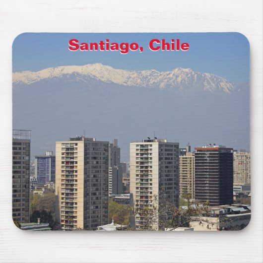 Santiago, Chili Muismat (Voorkant)