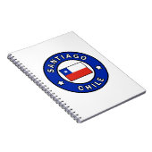Santiago Chili Notitieboek (Rechterzijde)