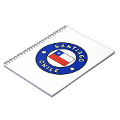 Santiago Chili Notitieboek (Linkerzijde)