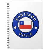Santiago Chili Notitieboek (Voorkant)