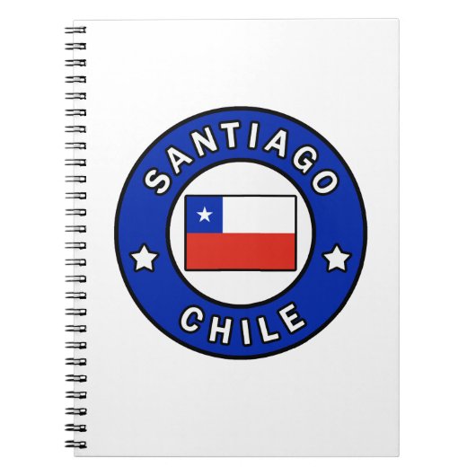 Santiago Chili Notitieboek (Voorkant)