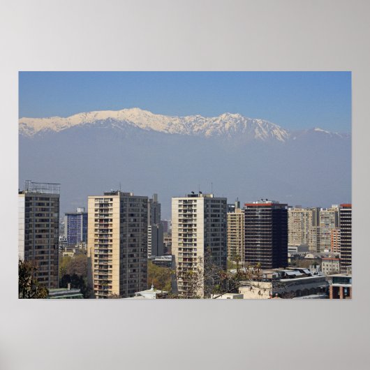 Santiago, Chili Poster (Voorkant)