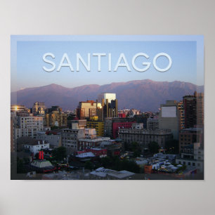 Santiago - Chili Poster