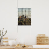 Santiago, Chili reflectie Poster (Keuken)