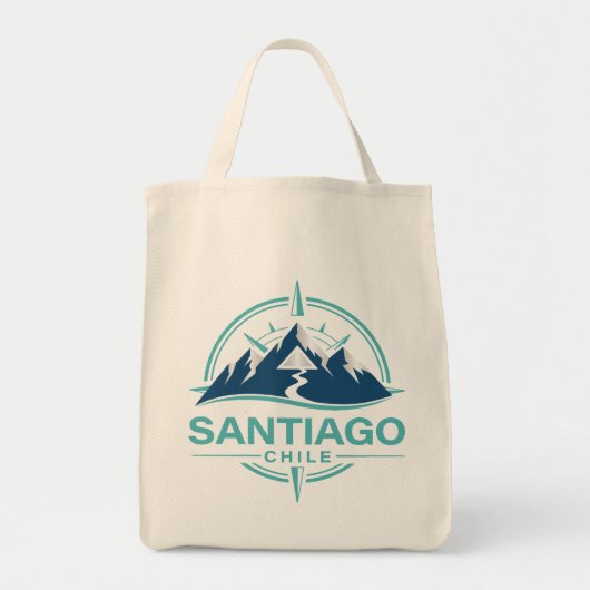 Santiago Chili Zuid-Amerika Tote Bag (Voorkant)