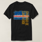 Santiago de Cabo Verde Kaapverdië Verdeans T-shirt (Design voorkant)