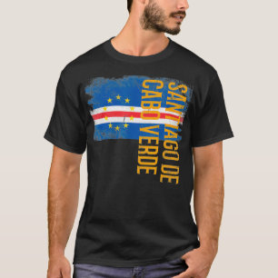 Santiago de Cabo Verde Kaapverdië Verdeans T-shirt