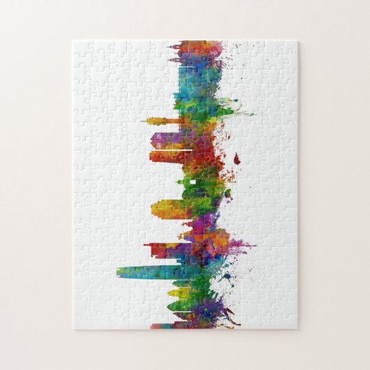 Santiago de Chile Skyline Legpuzzel (Verticaal)