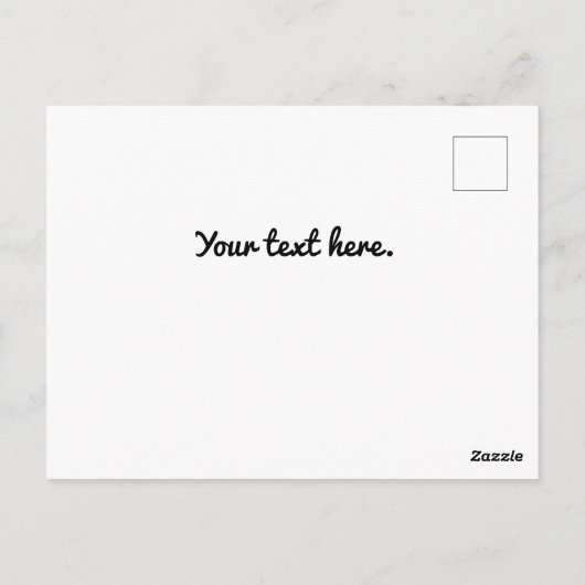 Santiago de Chile  skyline zonsondergang Briefkaart (Achterkant)