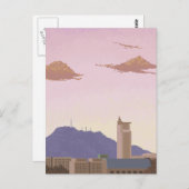 Santiago de Chili Briefkaart (Voorkant / Achterkant)