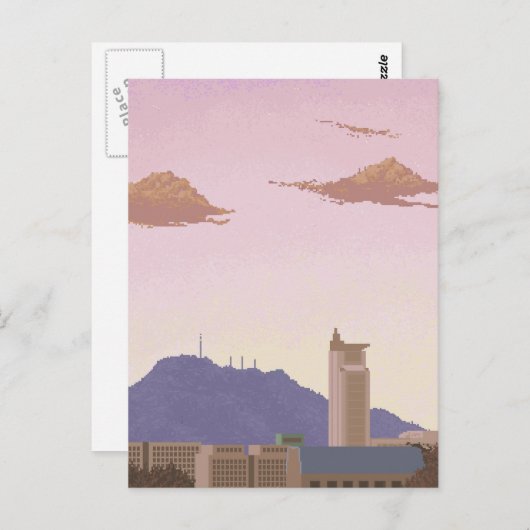 Santiago de Chili Briefkaart (Voorkant / Achterkant)