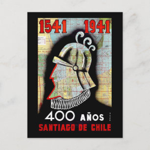 Santiago de Chili Briefkaart