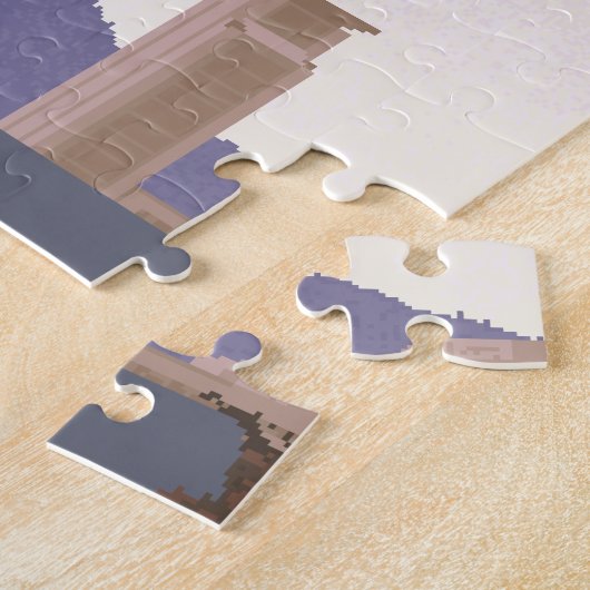 Santiago de Chili Legpuzzel (Zijkant)