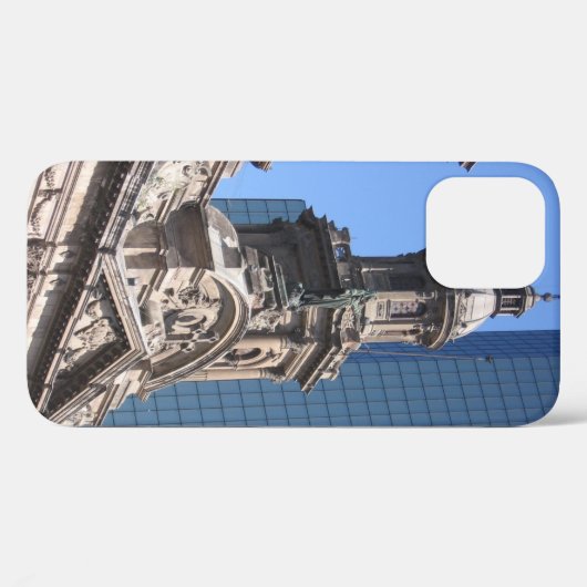 Santiago de Chili, oud en nieuw Case-Mate iPhone Case (Achterkant (horizontaal))