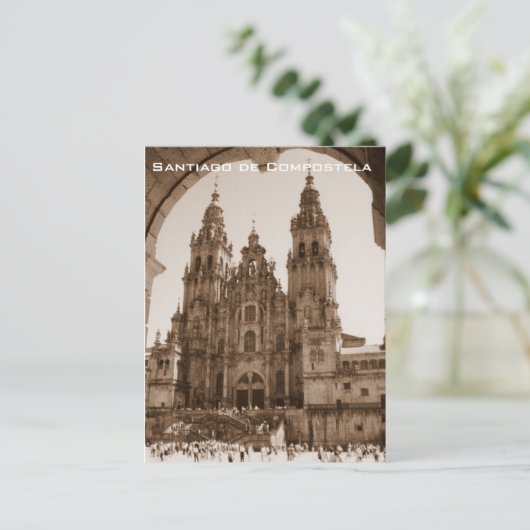 Santiago de Compostela Briefkaart (Staand voorkant)