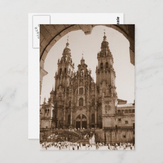 Santiago de Compostela Briefkaart (Voorkant / Achterkant)