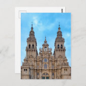 Santiago de Compostela Cathedral Briefkaart (Voorkant / Achterkant)