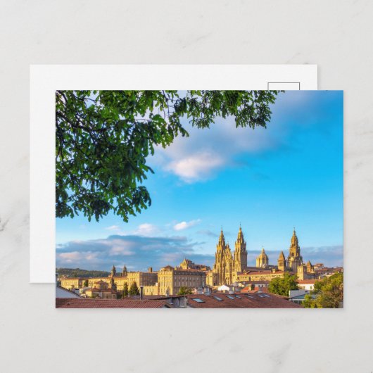 Santiago de Compostela Cathedral Briefkaart (Voorkant / Achterkant)