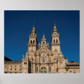 Santiago de Compostela Cathedral Poster (Voorkant)