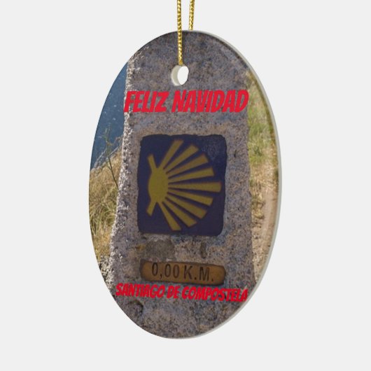 Santiago de Compostela Keramisch Ornament (Links)