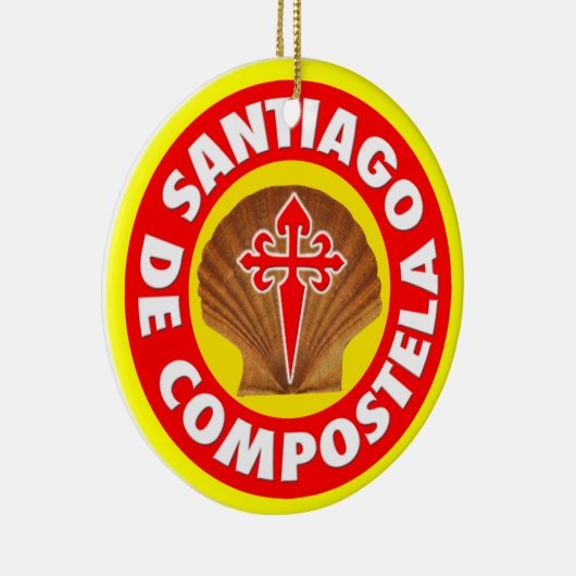 Santiago de Compostela Keramisch Ornament (Rechts)