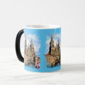 Santiago de Compostela Magische Mok (Voorkant links)