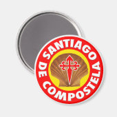 Santiago de Compostela Magneet (Voorkant / Achterkant)