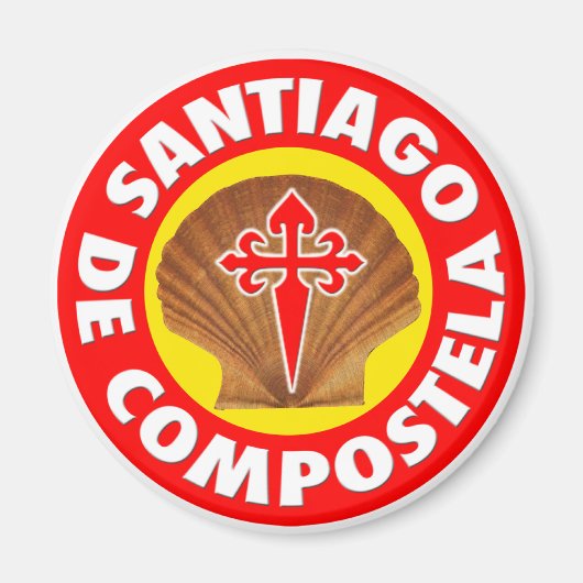 Santiago de Compostela Magneet (Voorkant)