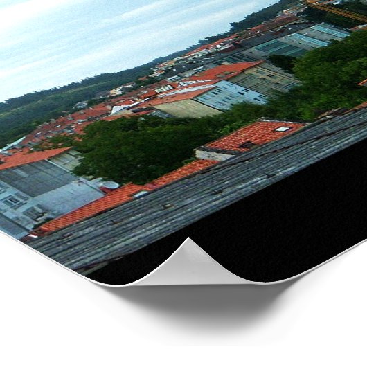 SANTIAGO DE COMPOSTELA POSTER (Hoek)