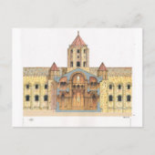 Santiago de Compostela Romanesque Briefkaart (Voorkant)