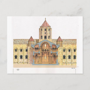 Santiago de Compostela Romanesque Briefkaart