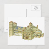 Santiago de Compostela Romanesque Cathedral 3 Briefkaart (Voorkant / Achterkant)