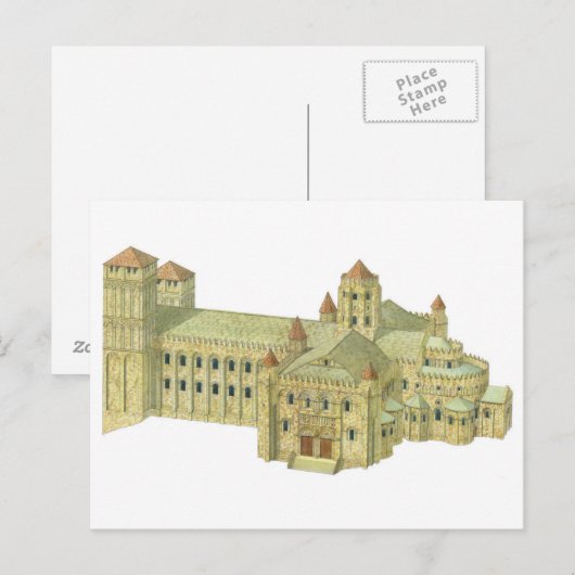 Santiago de Compostela Romanesque Cathedral Briefkaart (Voorkant / Achterkant)